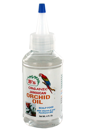 [BSO01093] B's Organic Jamaican Orchid Oil (4oz)#22