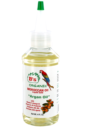 [BSO01043] B's Organic Moroccan Argan Oil (4oz) #4