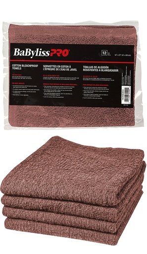 [BAB34499] BAB Pro Cotton Bleachiproof Towels-Brown#BESTOWELCBRUCC-dz
