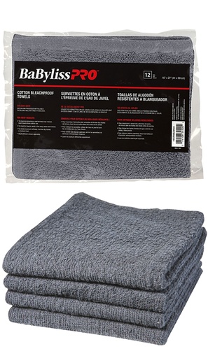 [BAB34498] BAB Pro Cotton Bleachiproof Towels-Gray#BESTOWELCCYUCC-dz