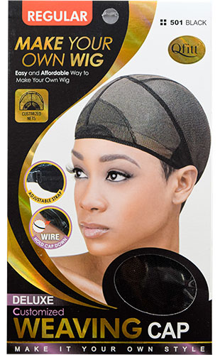 [QFT00501] Qfitt Deluxe Wig Cap#Q501Black-dz