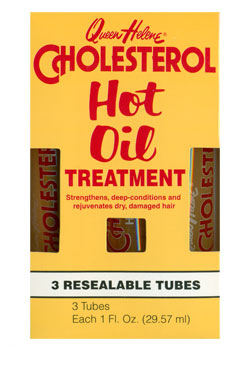 [QHL01961] Queen Helene Cholesterol Hot Oil Treatment (3tubes-1oz) #53