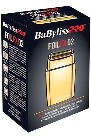 [BAB40244] BAB Pro Metal  Double Foil Shaver[Gold] #FXFS2G
