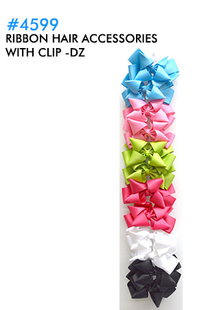 [MG94599] Ribbon Hair Accessories w/Clip #4599-dz