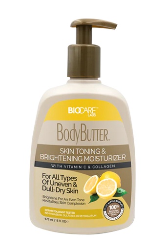 [BOC00150] BIOCARE BodyButter Skin Toning & Brightening Moisture With Vitamin C & Collagen (16oz) #3