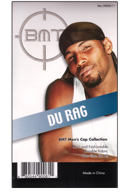 [BMT90061] BMT DuRag #900611 Black-dz