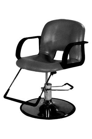 Salon Chair #B812 Black