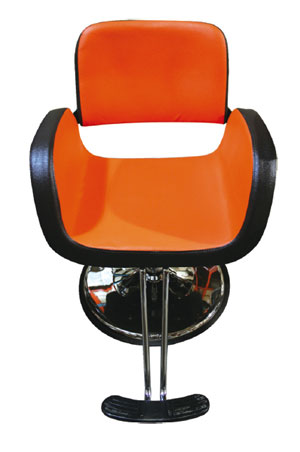 Salon Chair #Y75-1 Orange/D.Brown