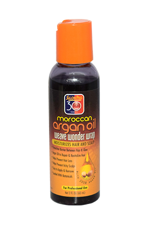 [SPR58636] Salon Pro 30 Sec Weave Wonder Wrap M.Argan Oil-Dark(2oz)#38