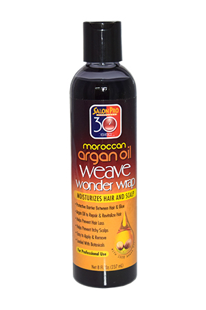 [SPR58638] Salon Pro 30 Sec Weave Wonder Wrap M.Argan Oil-Dark(8oz)#40