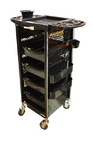 Salon Trolley #BB-204 Black