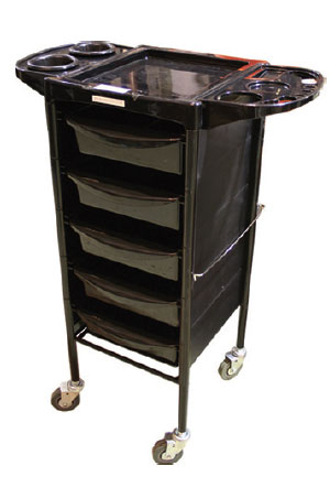 Salon Trolley #BB-301 Black