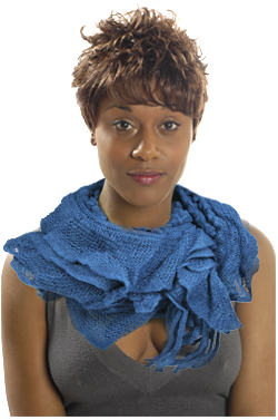 [MG27625] Scarf #2762 Navy - pc