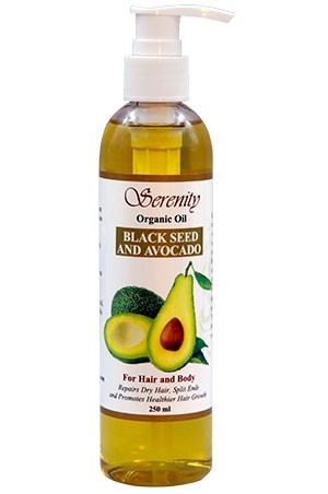 [SER01002] Serenity  Organic Oil-BlackSeed & Avocado (250ml) #6