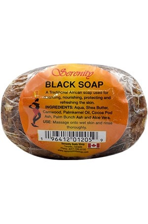 [SER01205] Serenity  Soap-Black (130g) #12