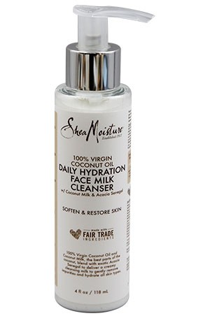 [SHM20428] Shea Moisture 100%  Coconut Oil Face Milk Cleanser(4oz)#142