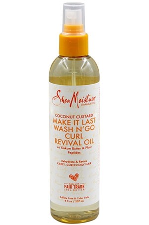 [SHM27143] Shea Moisture Coconut Cust Curl Oil (8oz)#153