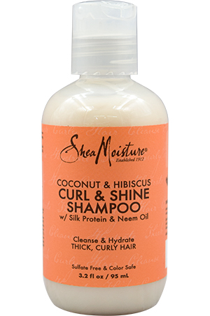 [SHM29071] Shea Moisture Coconut&Hibiscus Curl&Shine Shampoo(3.2oz)#176