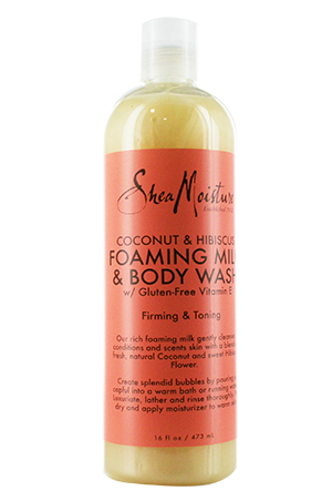 [SHM29010] Shea Moisture Coconut&Hibiscus FoamingMilk&BodyWash(16oz)#59