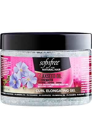 [SNF90208] Sofn'free Flaxseed & Rose Curl Elongating Gel(10.99oz)#58