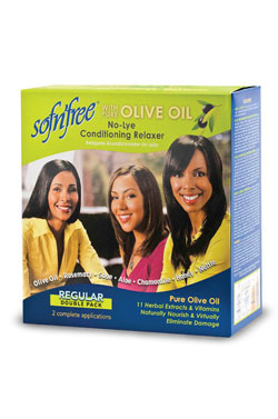 [SNF06101] Sofn'free Salon Quality No-Lye Relaxer Double Pk(Reg)#1
