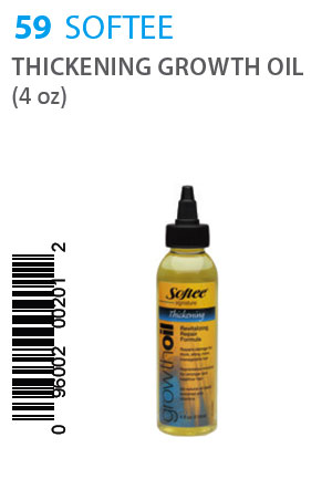 [SOF00201] Softee Thickening Growth Oil (4oz)#59