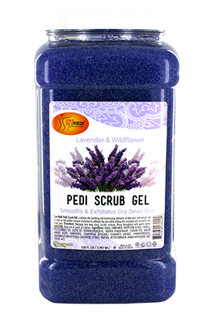 [SRD03020] Spa Redi-Lavender&Wildflower Pedi Scrub Gel (128oz) #20