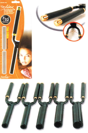 [STL09904] Stella Stove Curling Iron 1" #M [Round Type]