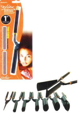 [STL09928] Stella Stove Flat Iron 1" #STF2 [Round Type]