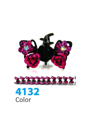 [MG94132] Stone Hair Clip (12 clips) #4132 Color - Strip