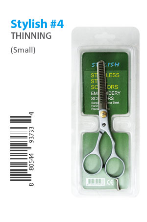 [MG00407] Stylish Stainless Thining Scissors #4-pc