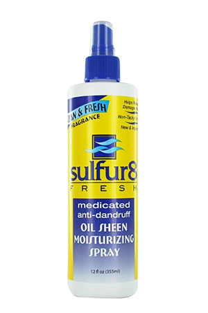 [SUL47410] Sulfur 8 Fresh Oil Sheen Moisturizing Spray (12oz) #27