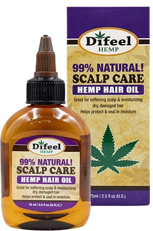 [DIF02101] Difeel 99% Natural Hair oil Hemp-Scalp(2.5oz)#77