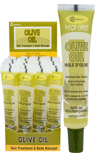 [DIF14607] Difeel Mega Tube Hair Oil (1.5oz/24pc/ds)-Olive#23