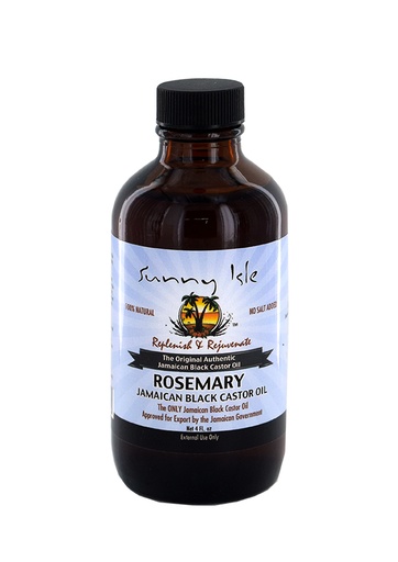 [SUY00508] Sunny Isle Jamaican Black Castor Oil -Rosemary (4 oz) #10