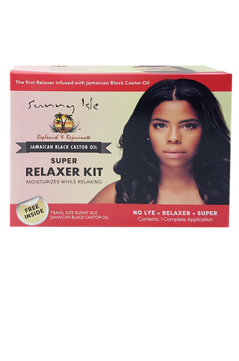 [SUY01932] Sunny Isle Jamaican Black Castor Oil Relaxer Kit  #60