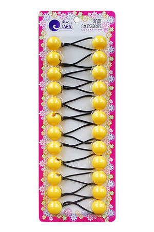 [TAR09295] Tara Bubble Round #9295 Yellow (15mm) [12/pk] -pc