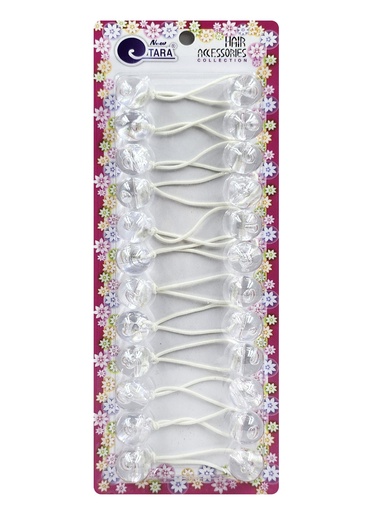 Tara Bubble Round #9275 Clear [15mm] [12/pk] -pc