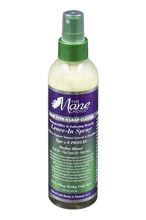 [MCH00584] The Mane Choice HairType4 Leaf Clover LeaveIn Spray(8oz)#37
