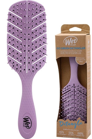 [WET59953] The Wet Brush Go Green Detangler-(Lavendor)#BIO830LAVE - pc