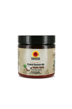 [TRP00827] Tropic Isle Coconut Black Castor Oil Hair Food (4oz) #16