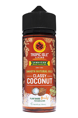 [TRP13458] Tropic Isle Smooth Natural Oil - Classy Coconut (4oz)#34