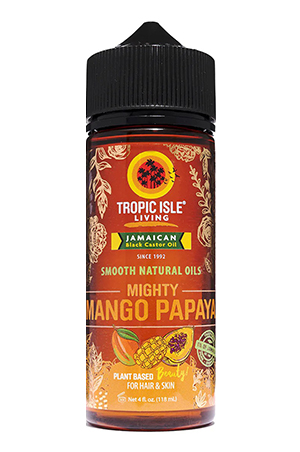 [TRP13457] Tropic Isle Smooth Natural Oil - Mighty Mango Papaya(4oz)#32