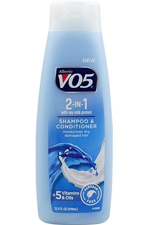 [VO501284] VO5 .Shampoo & Condi 2 in 1- Soy Milk (12.5oz) #35