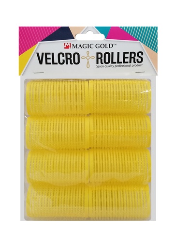 [MG90231] Magic Gold Velcro Rollers #MGC-VTR-05 (Yellow/32mm/8pc) -pk