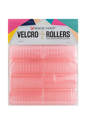 [MG90233] Magic Gold Velcro Rollers #MGC-VTR-07 (Pink/24mm/8pc) -pk