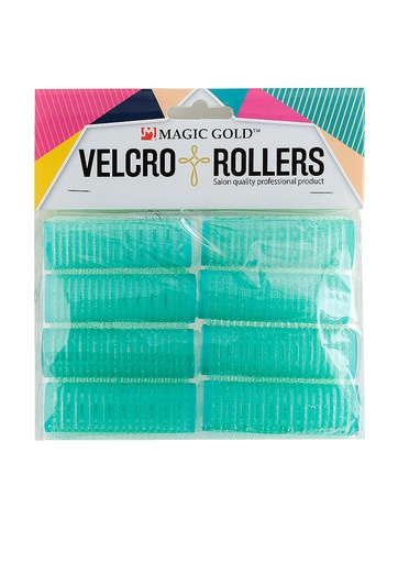 [MG90234] Magic Gold Velcro Rollers #MGC-VTR-08 (Green/21mm/8pc) -pk