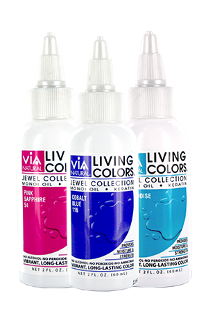 [VIA91122] Via Living Hair Color 2oz #69 -Green Envy #112