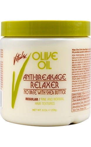 [VIT04373] Vitale Olive Oil No Base Relaxer -Reg (8oz) #52