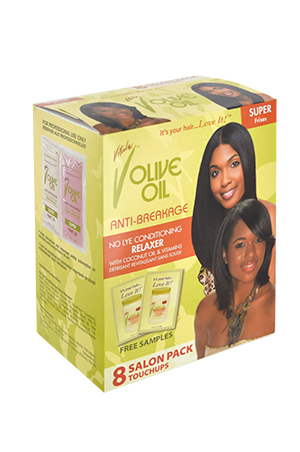 [VIT08087] Vitale Olive Oil No Lye Relaxer kit [8touchups]-Super #49